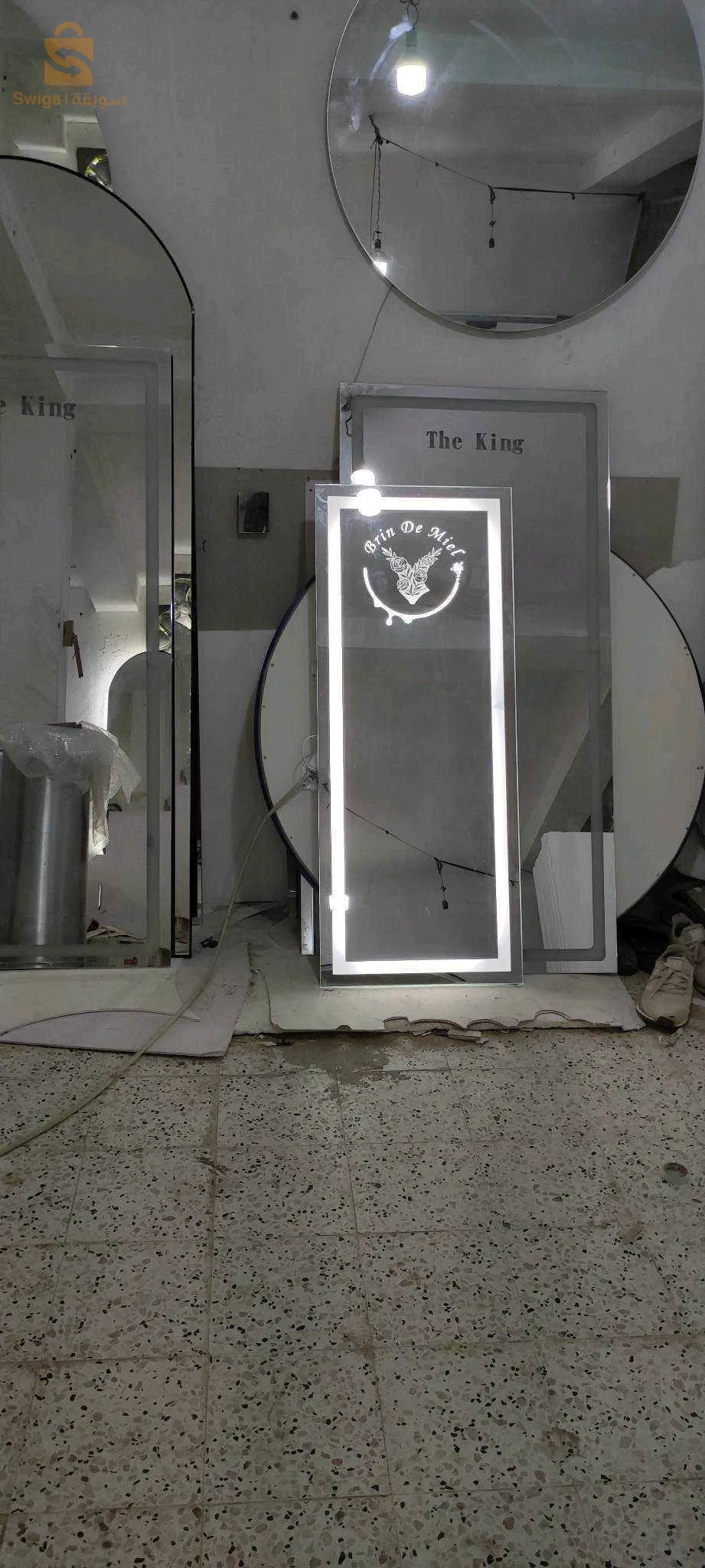 miroir led