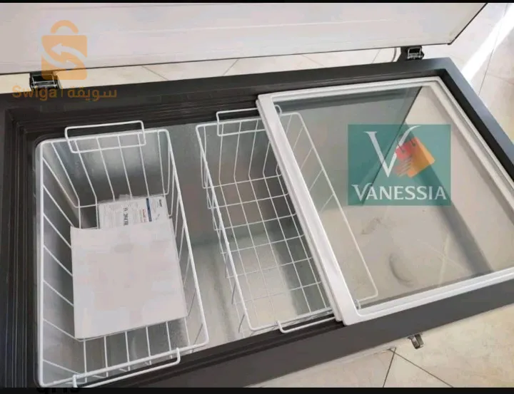 Congélateur marque géant 260l gris