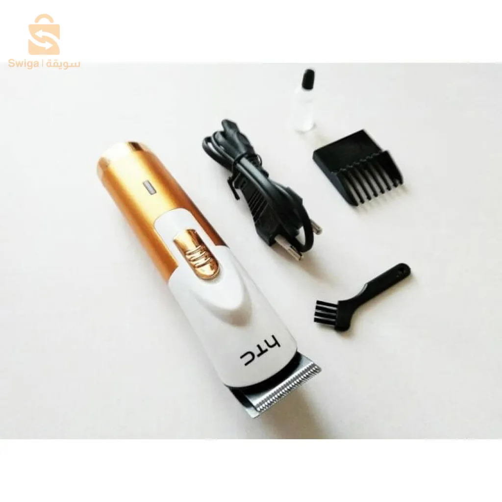 ماكينة الحلاقة HTC AT-518b مع 45 دقيقة من التشغيل الذاتي، و4 إعدادات للطول$👍