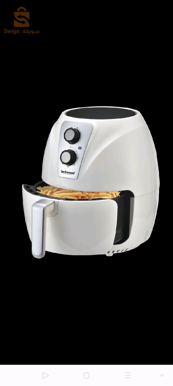Techwood Friteuse sans huile TFR-301SH