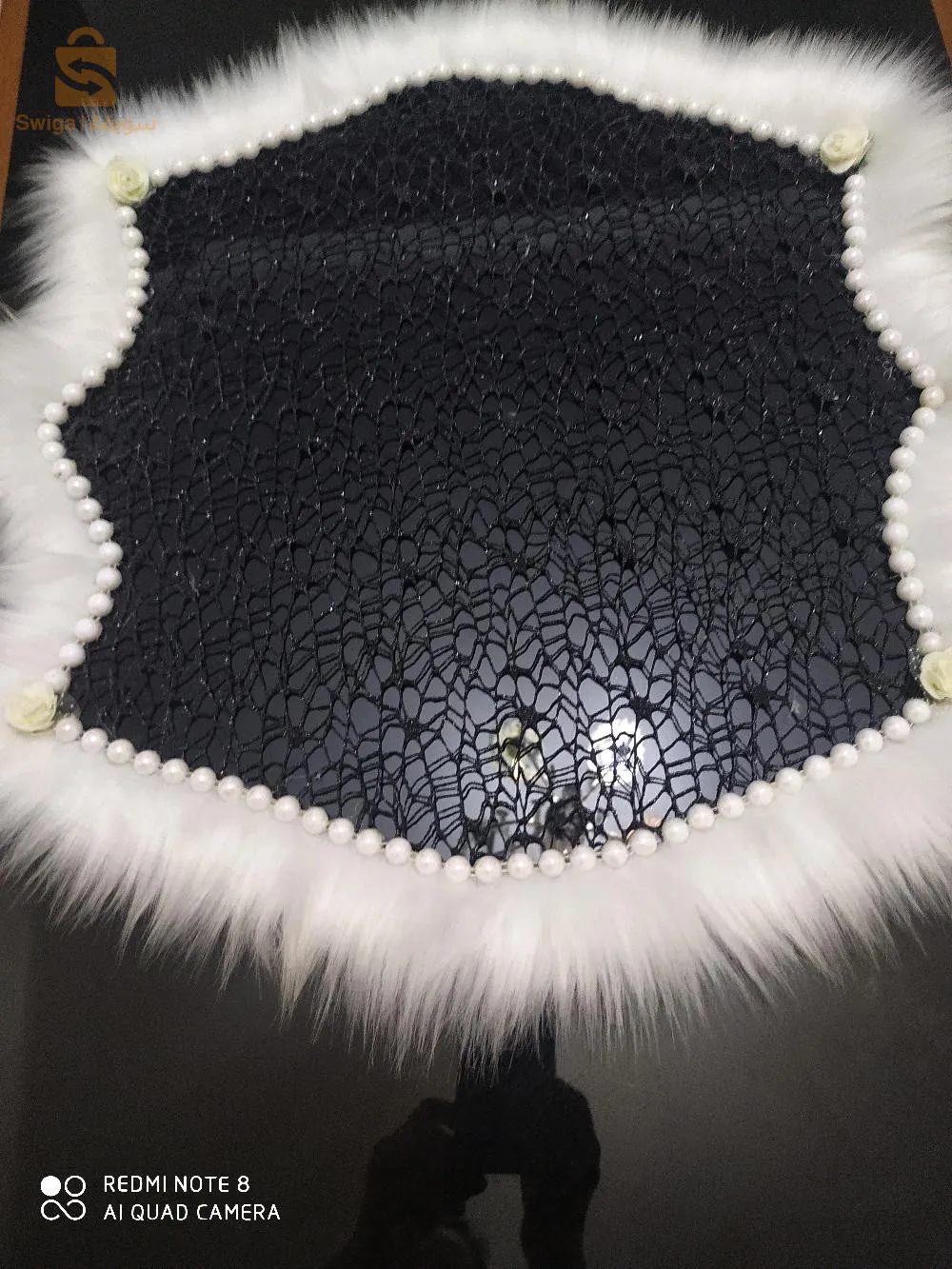 série de napperon , plateau miroir