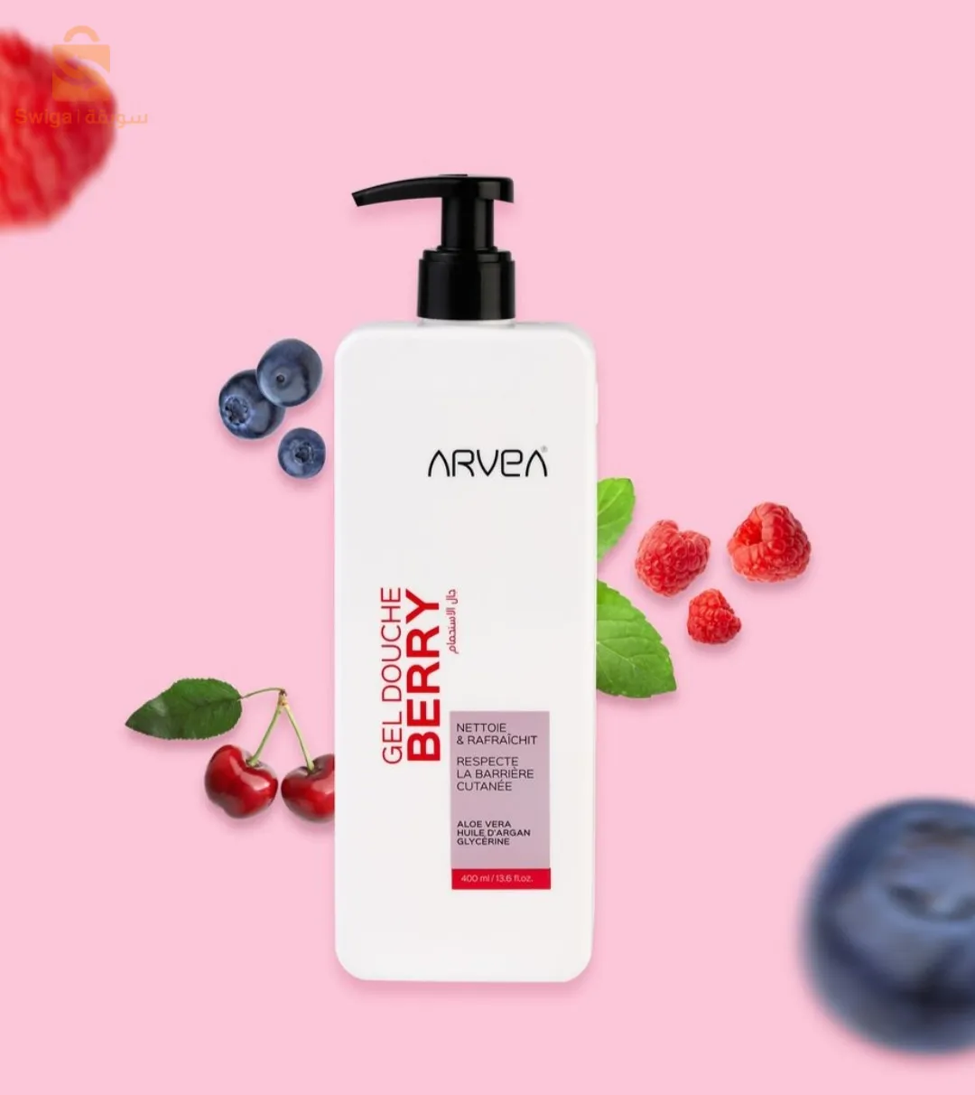 Natural shower gel with different scents 😍🌬️😮‍💨🌸