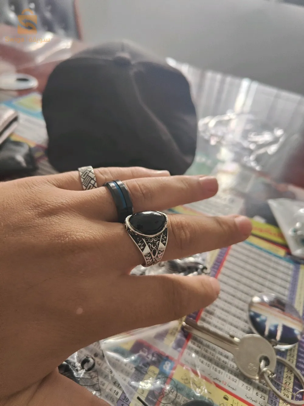 bague homme inoxydable