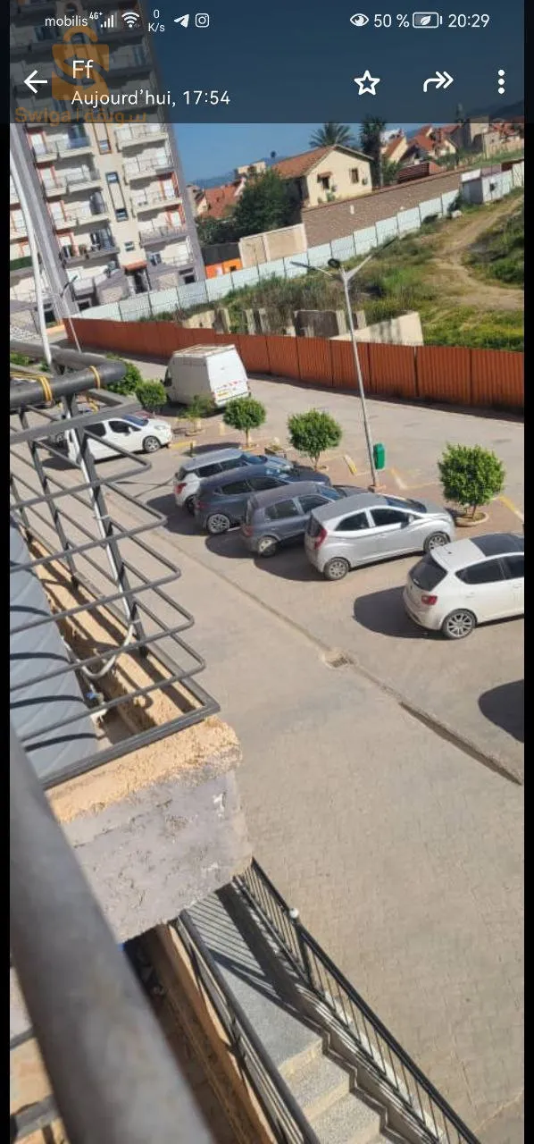 شقه من 3 غرف 81م بودواو ولاية بومرداس