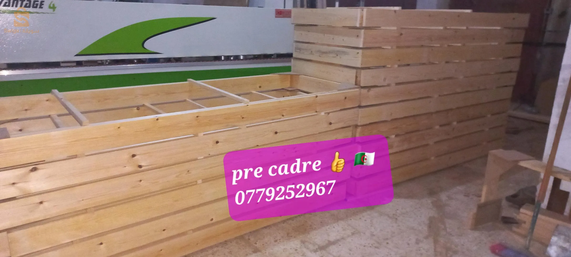 precadres en bois