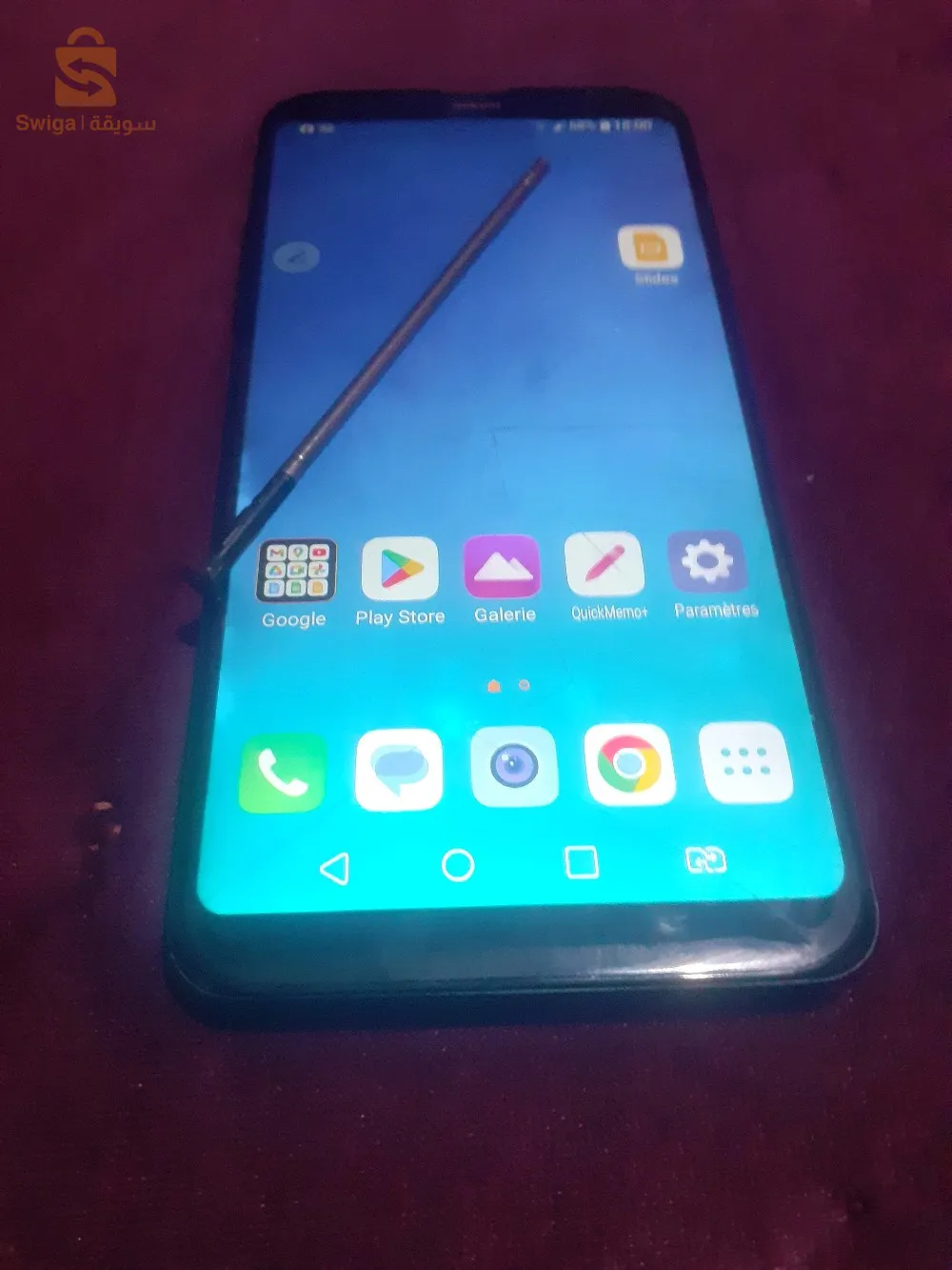 smart phone a vender lg Q Q stylus