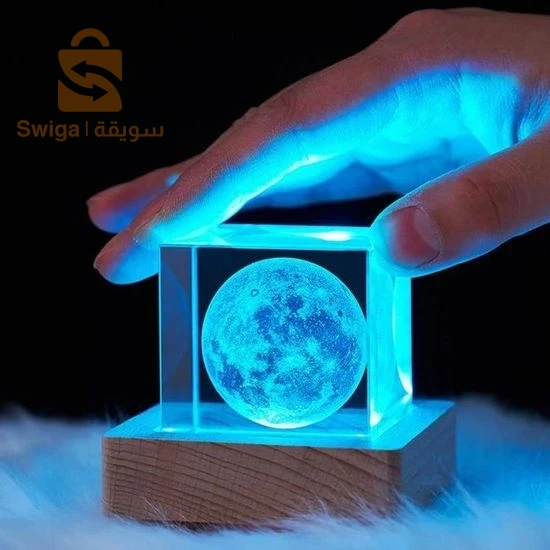 💡 Crystal Ball Night Lamp  💡

مصباح ديكور ثلاثي الأبعاد