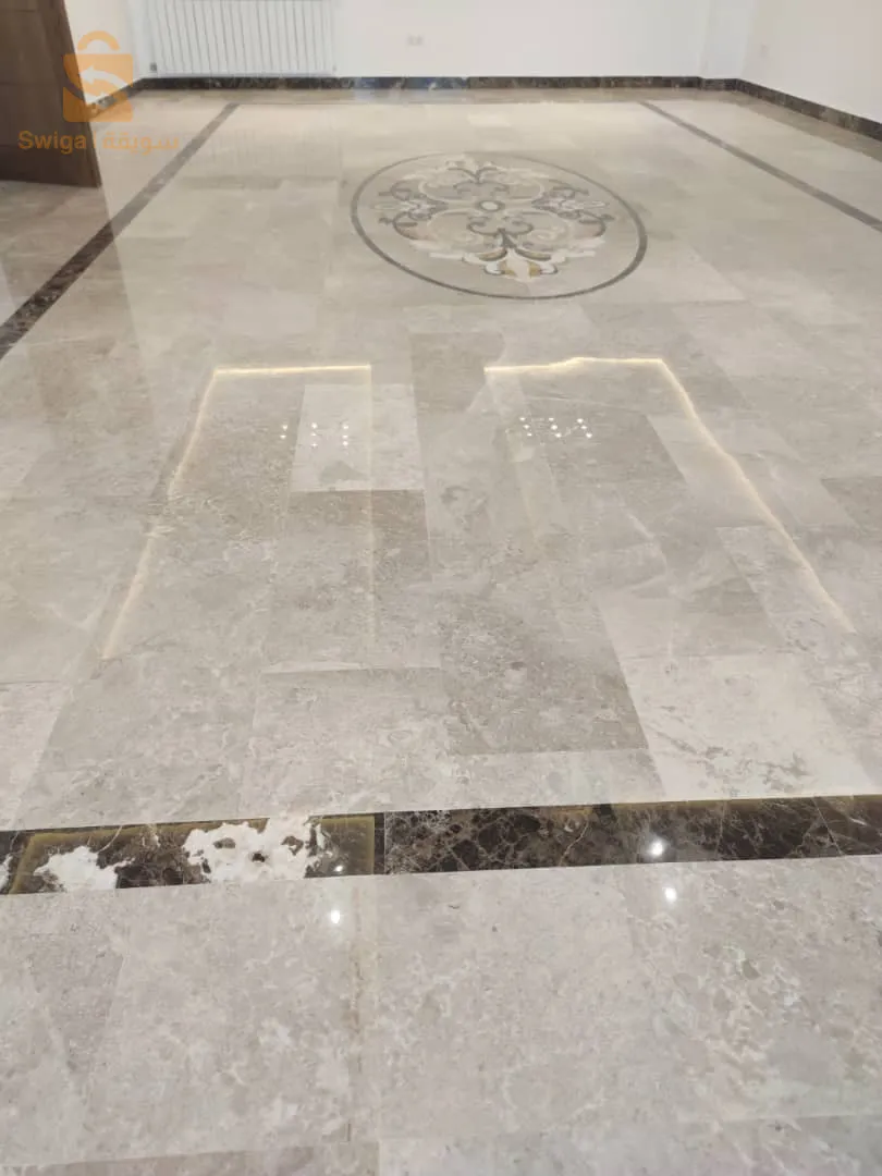 جلس و تلميع الرخام و الأرضيات