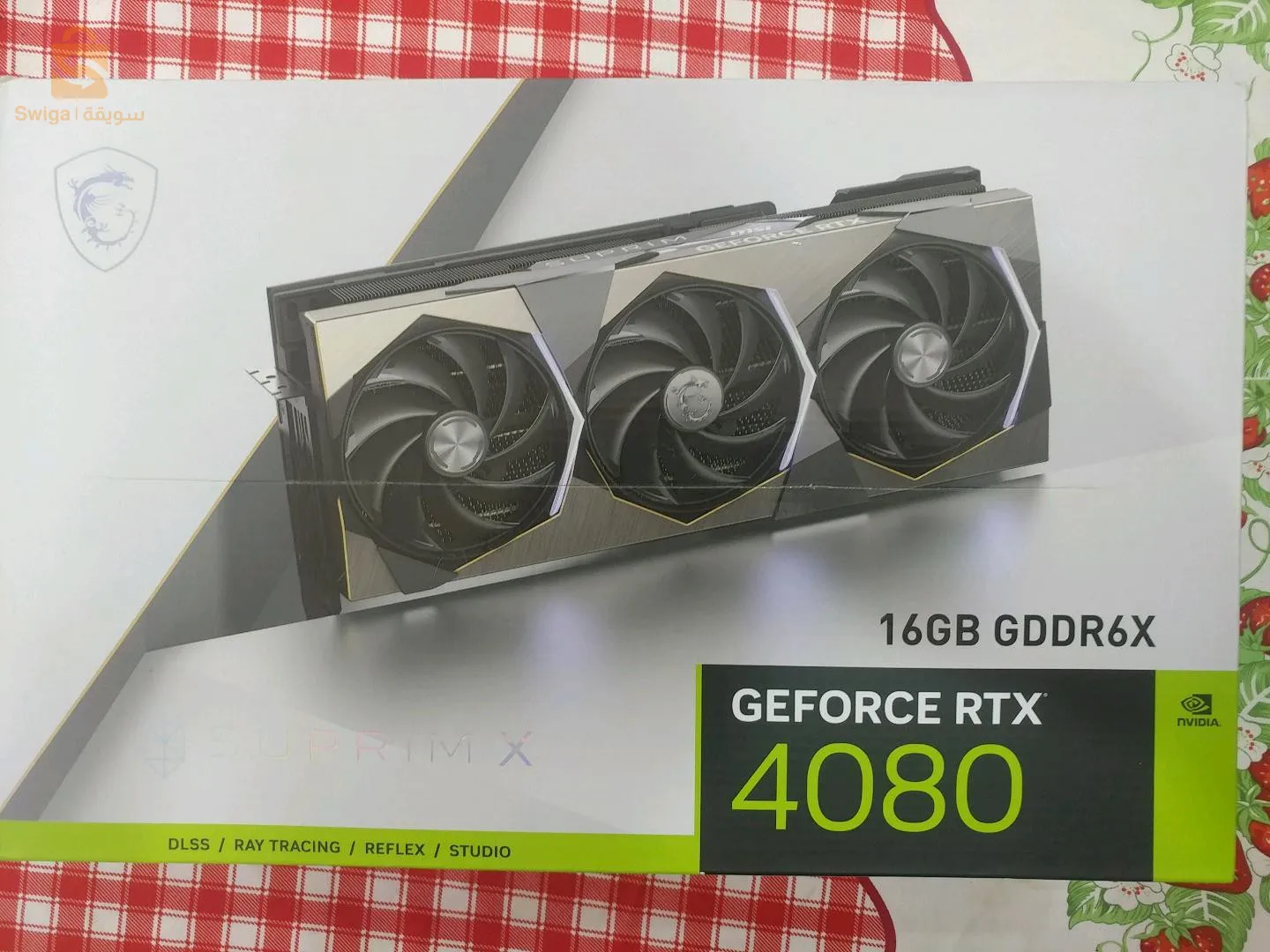 MSI RTX 4080 SUPRIM X 16 GB GDDR6X