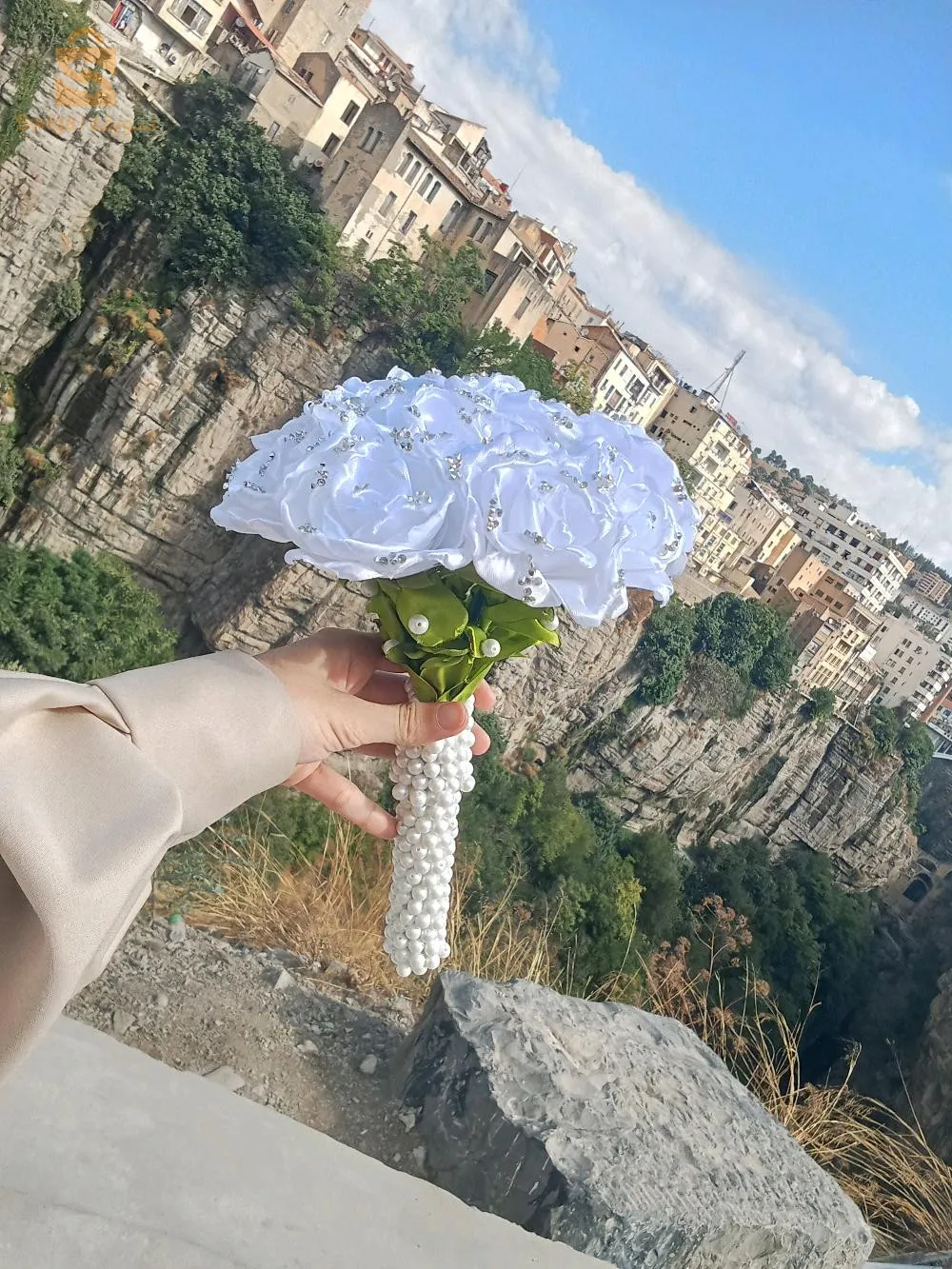 بوكي عروس ابيض