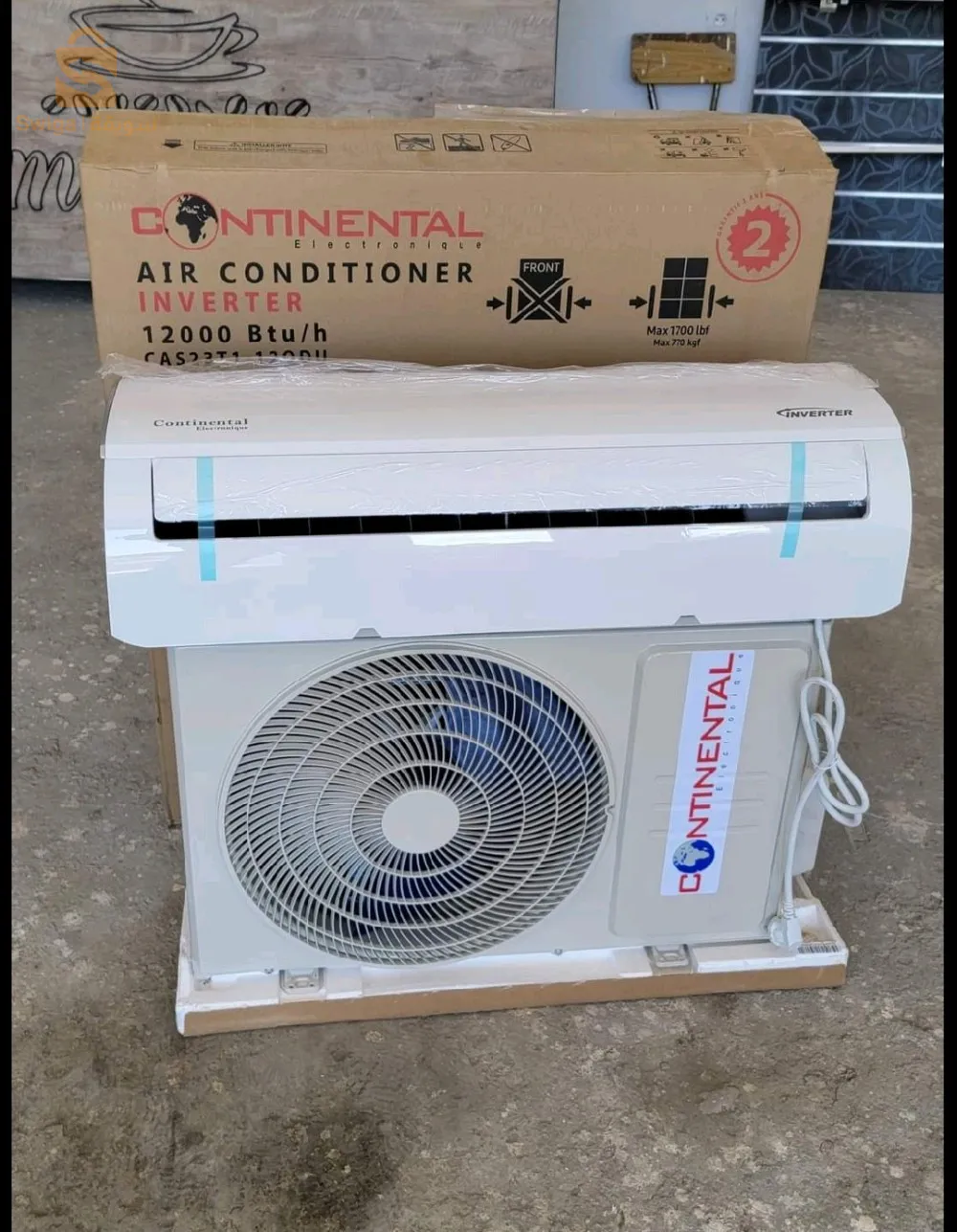 climatiseur Continental 12000btu