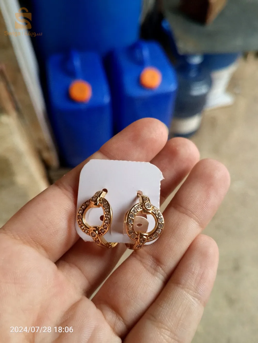 boucles d'oreilles