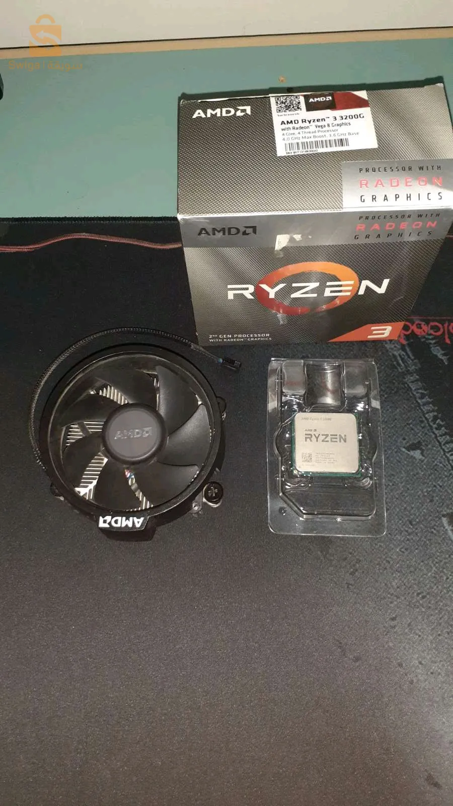 rayzen 3 3200G +ram 8gb ×2