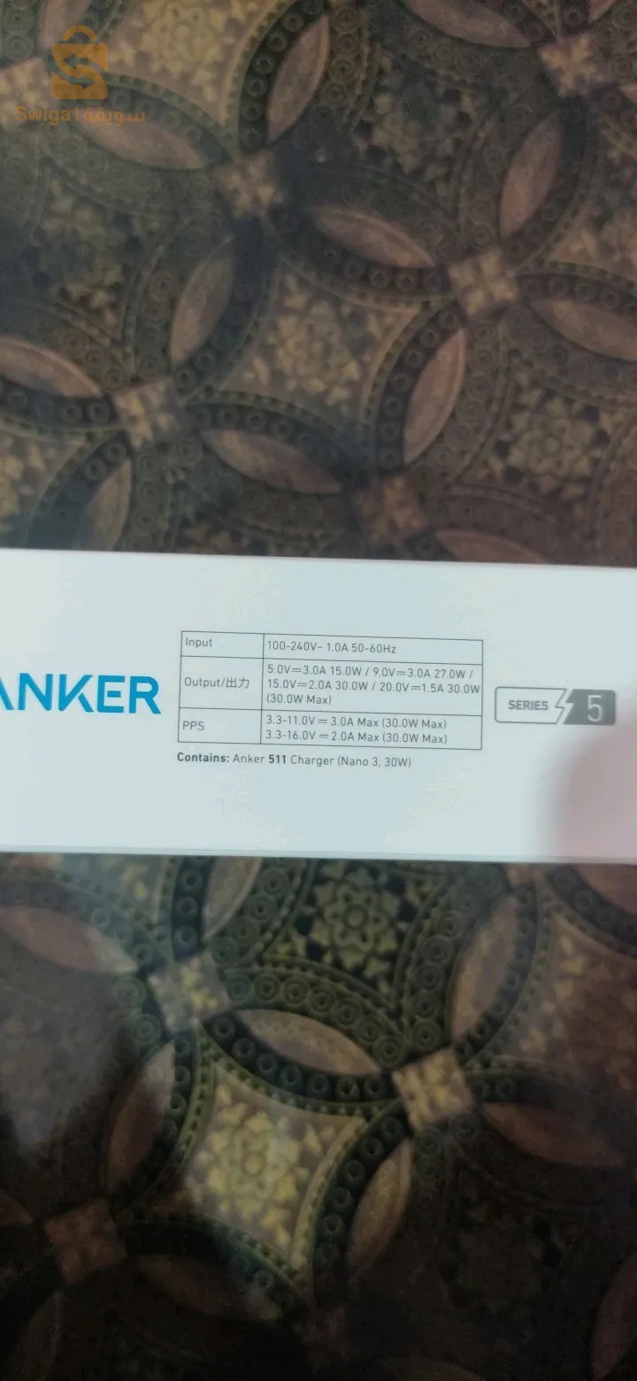 charger anker 30w