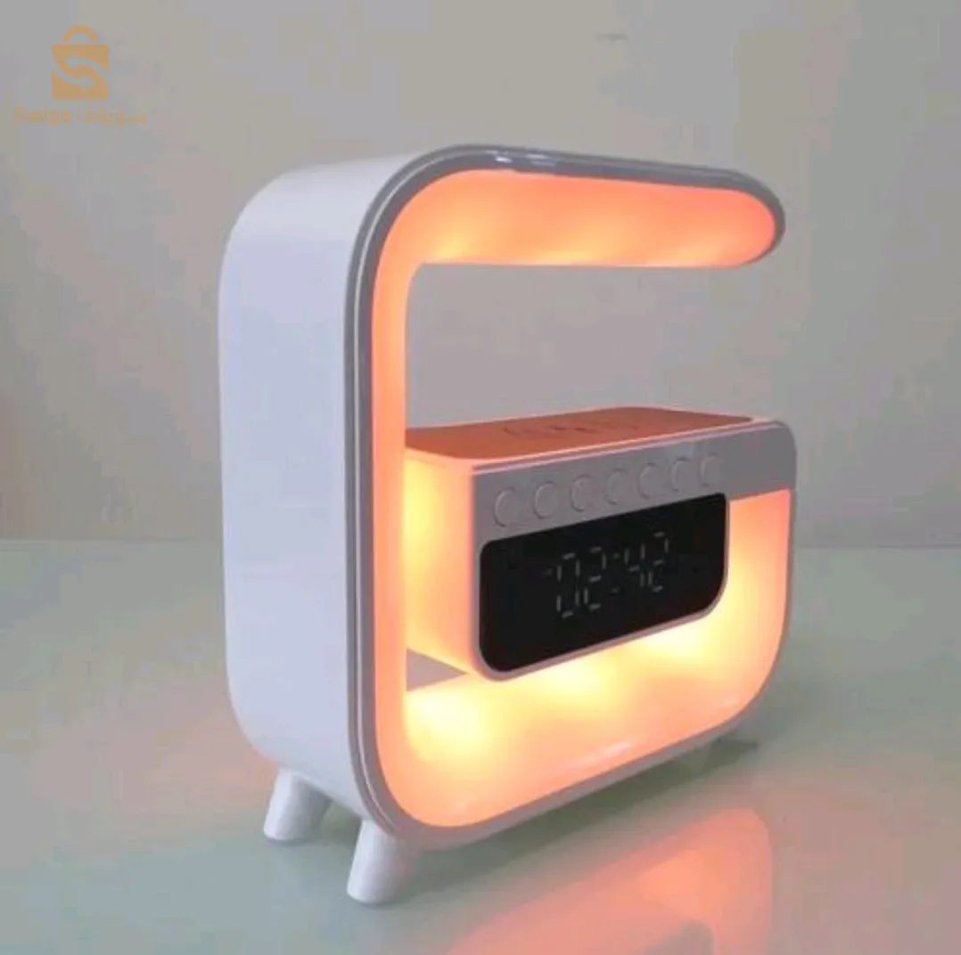 شاحن هاتف لاسلكي، مكبر صوت بلوتوث متعدد الوظائف