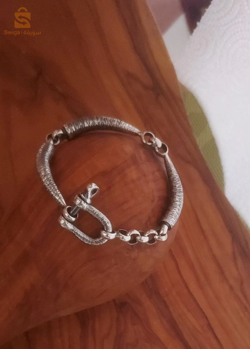 bracelet massif argent 925