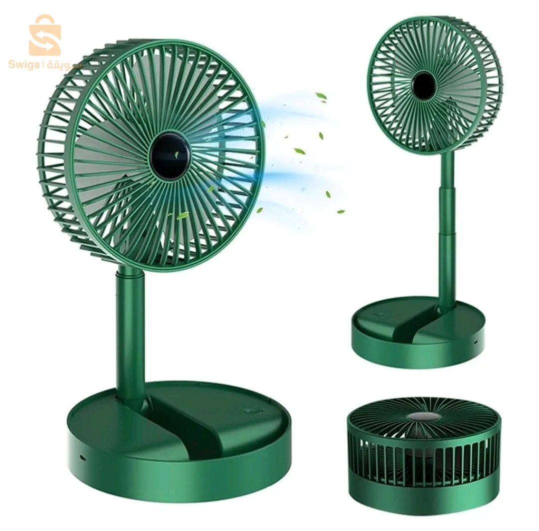 This hand fan is powerful enough to generate strong winds. USB rechargeable portable mini fan, 3 wind speeds can be adjusted, can last 8 hours.
  This foldable portable fan is small and portable, so it can easily fit into your bag and pocket and does not take up space.
  Portable and portable fans can work stably and continuously when connected to a power source. Open the base (at the back of the fan) and it can become a regular desk fan.
  Very cute fan, the overall design is very linear, has elegant curves and high-quality texture, making it look precious.
  About after-sales service: If there is any problem, please contact us, we are in time to deal, including returns or refunds, let us enjoy a pleasant life
