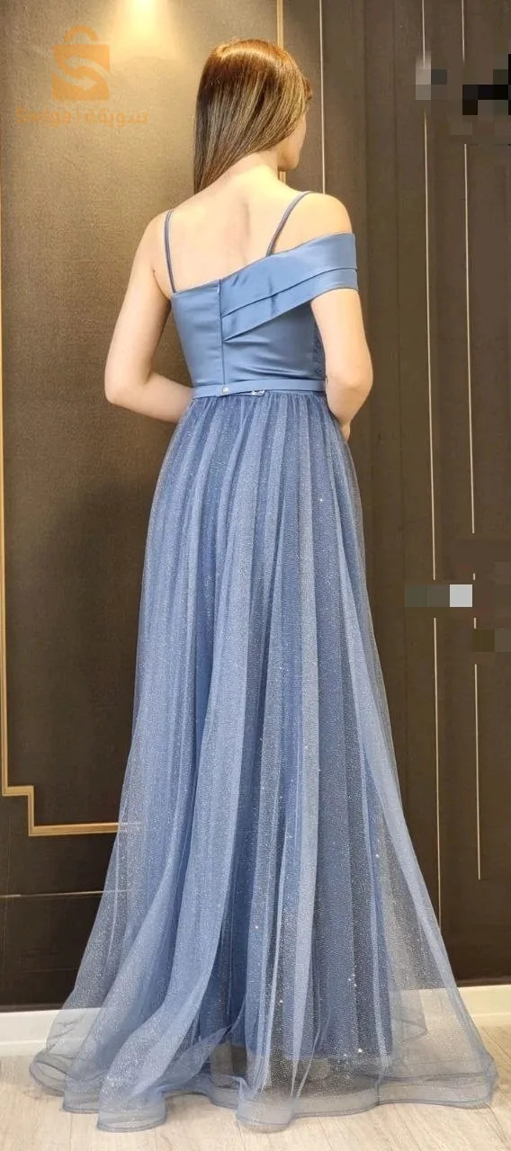 robe soirée princesse bleu ciel ✨
روب صواري رائعة أصلية تركية جديدة 
 التوصيل 58 ولاية 0551621340