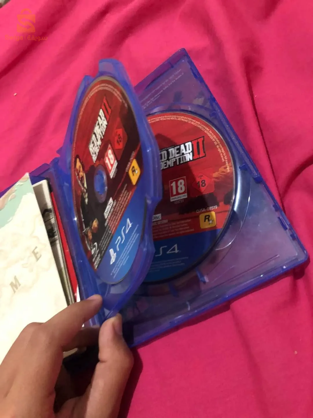 cd ps4 red dead 2 khebcha ma fih avec map