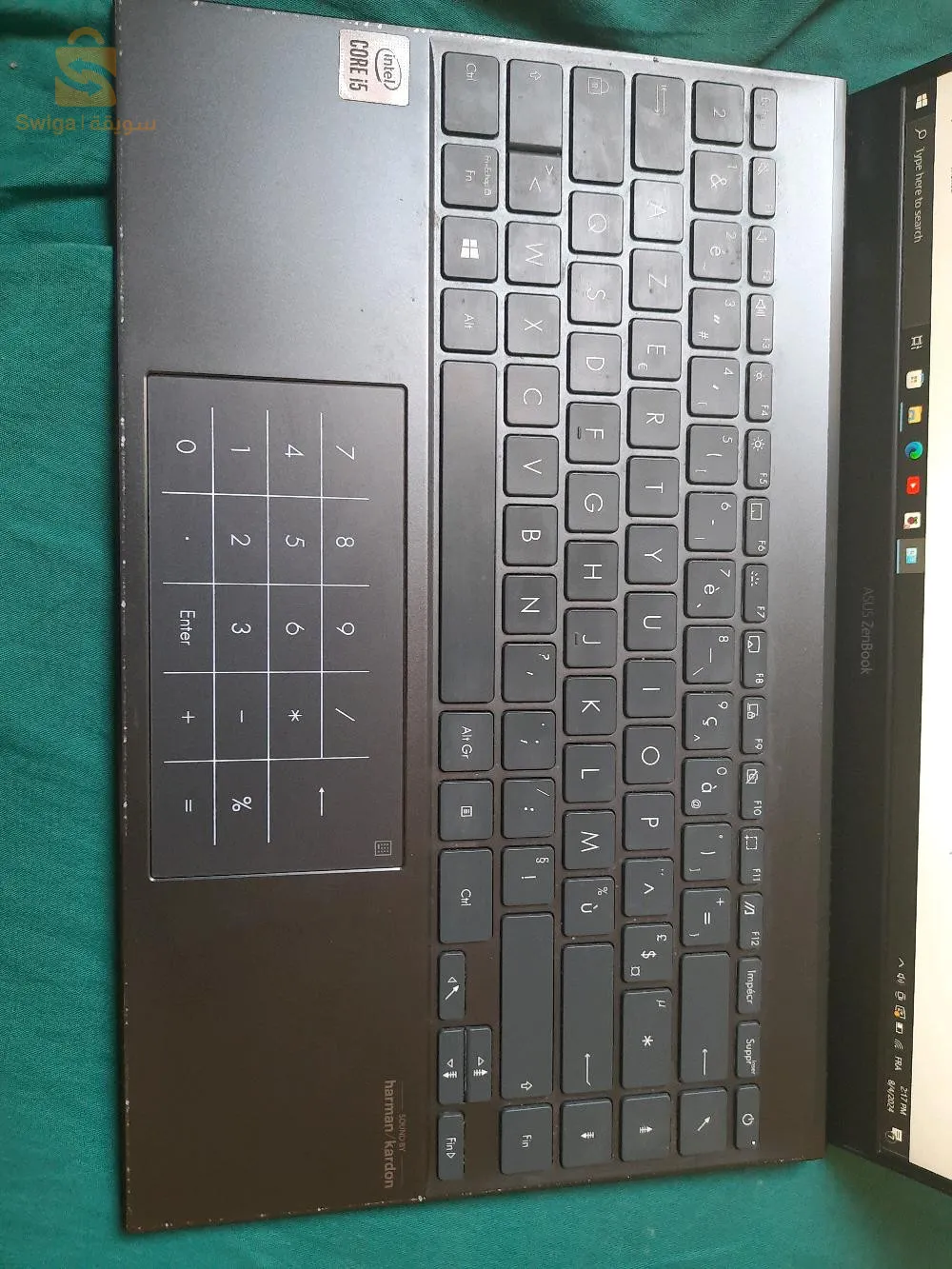 asus i5 -10eme zenbook