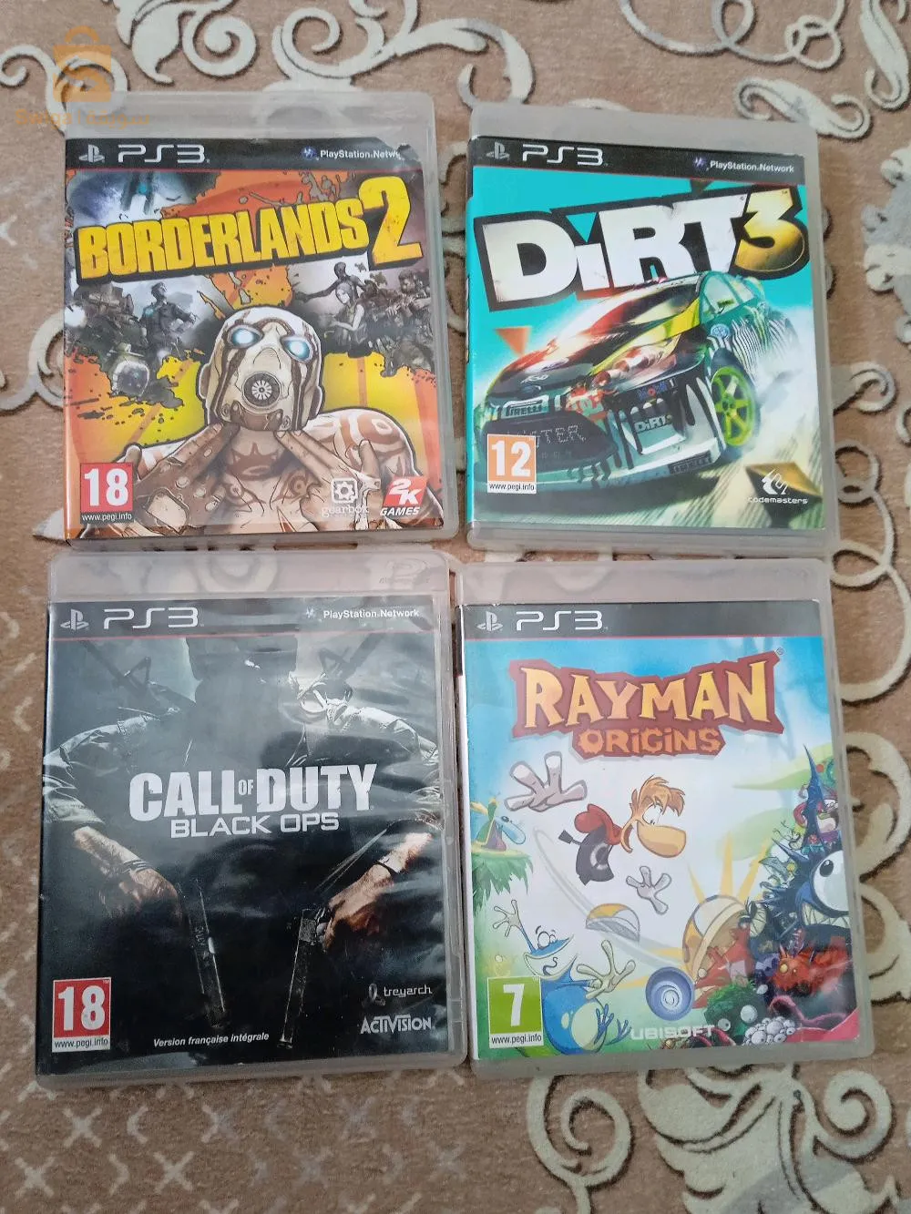 play s 3  SONY plus des CD original