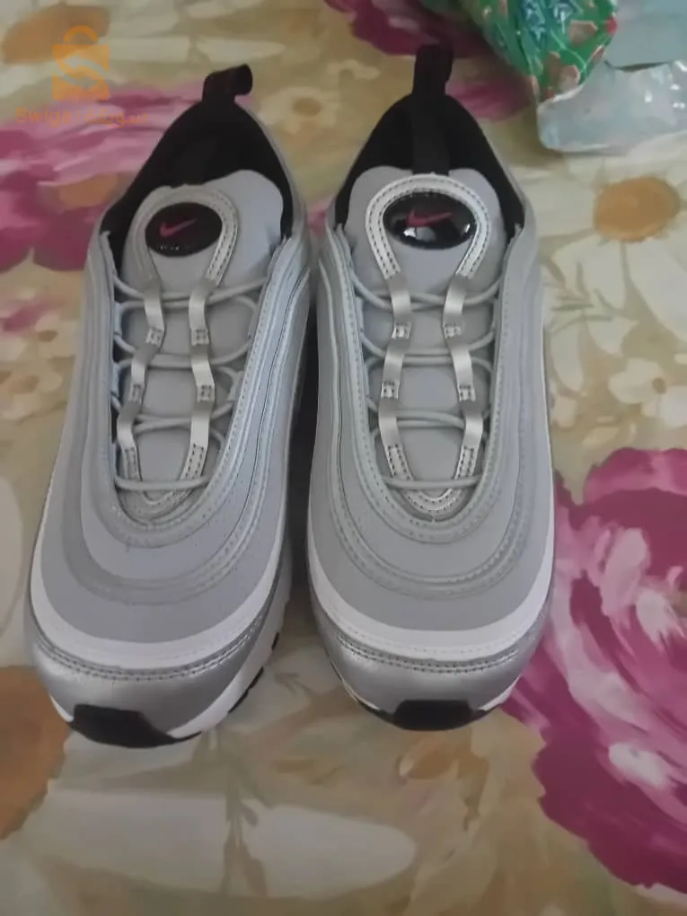 nike air max 97 silver