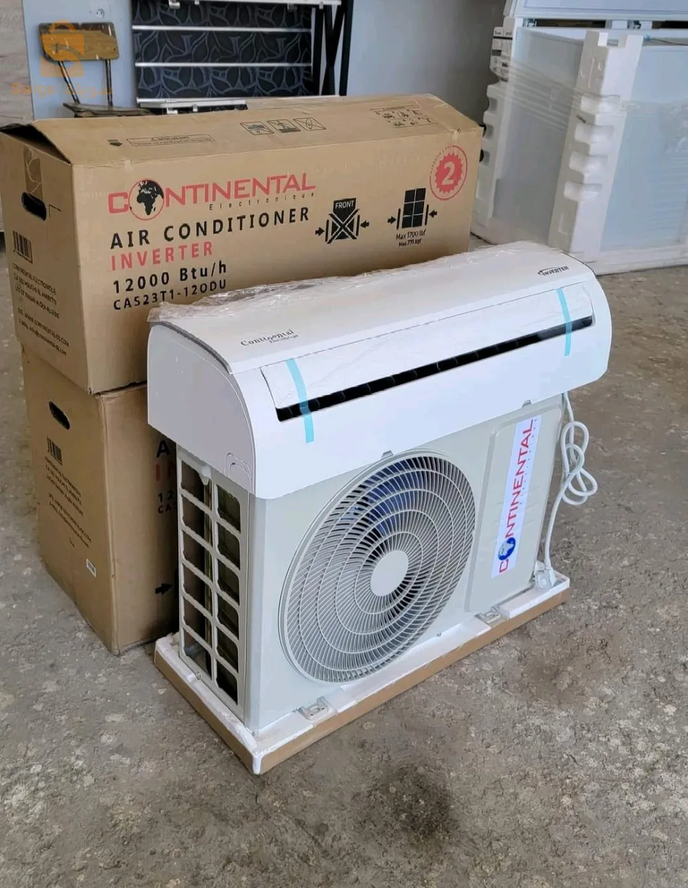 climatiseur Continental 12000btu