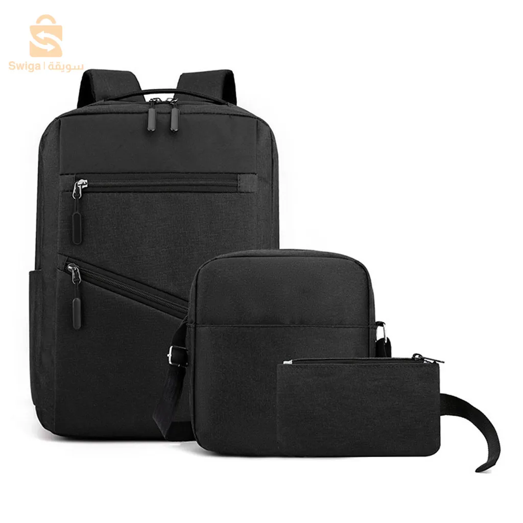 Sac à Dos Multifonctionnel 3Pcs Sortie USB Emplacement PC Portable2livraison 58 wilayas 🚚🚚🚚