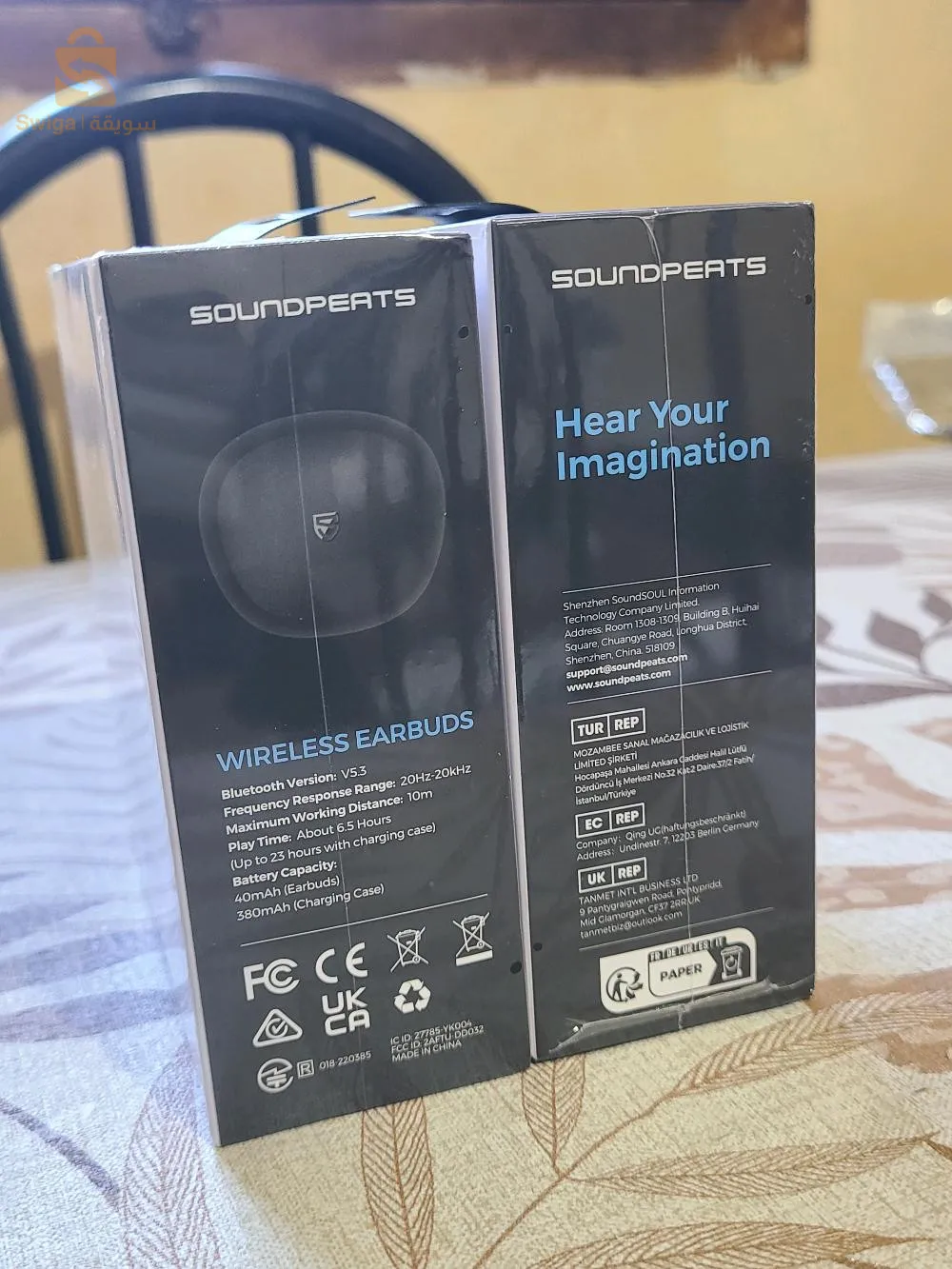 Soundpeats life llite جديد غير مستعمل