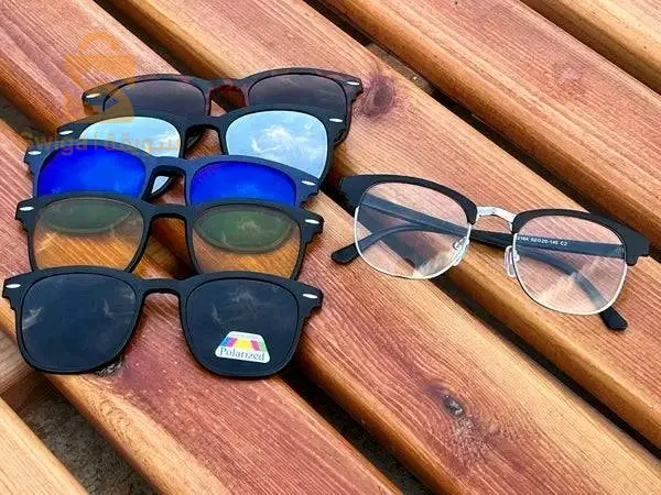 نظارات شمسية طبية 6 في 1