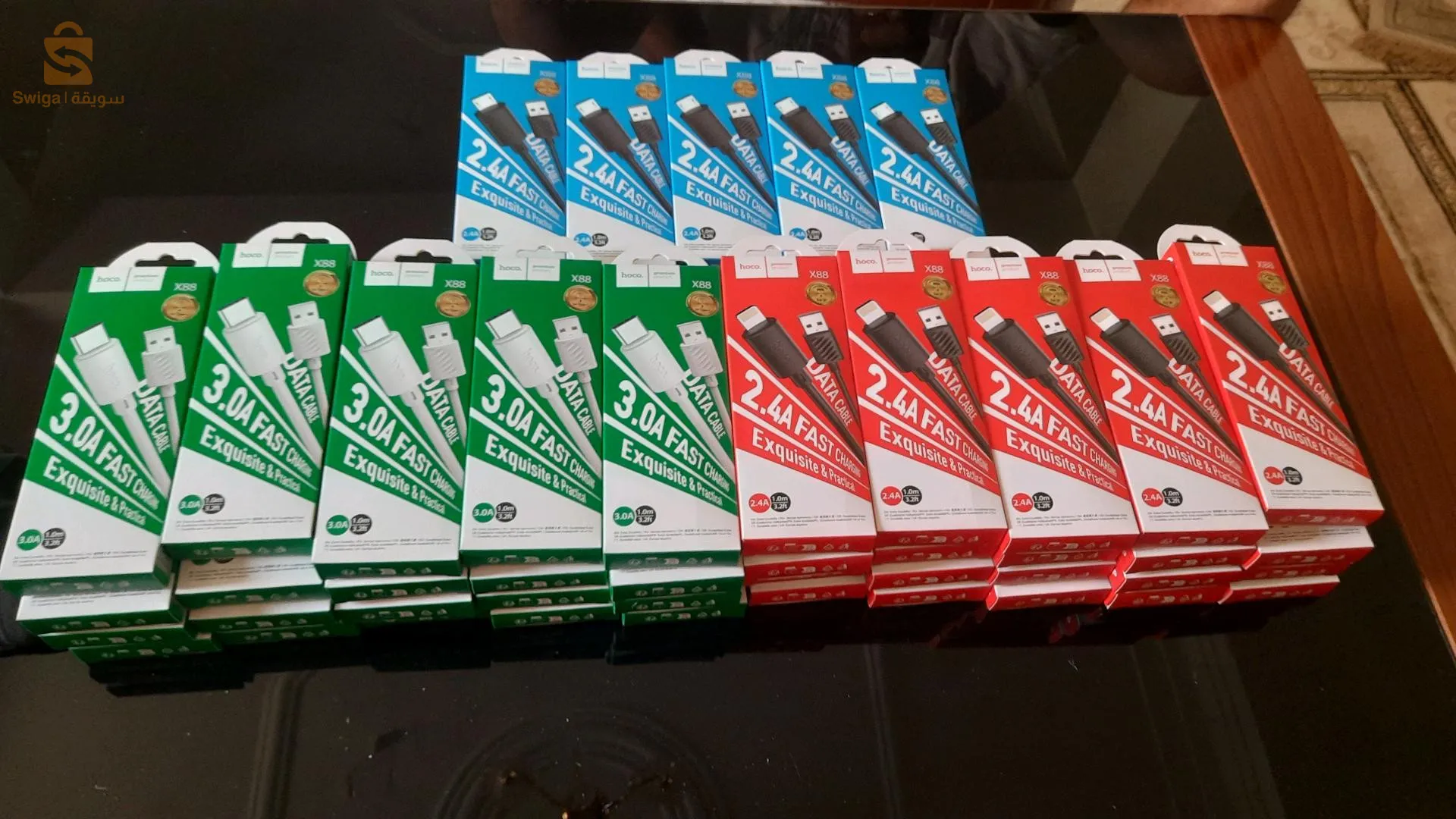 cable hoco original type c iphone Luna gros et détails