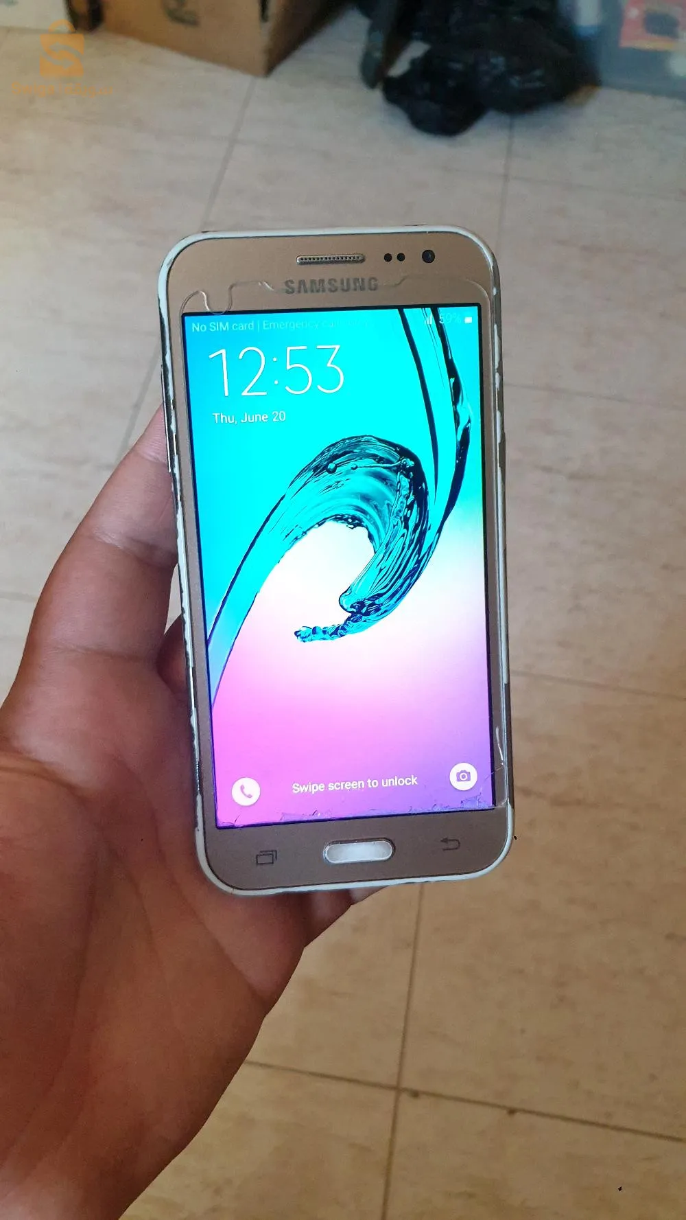 samsung galaxy j2 the battery is good the storahe 8gb ram 1gb the pgone almost new