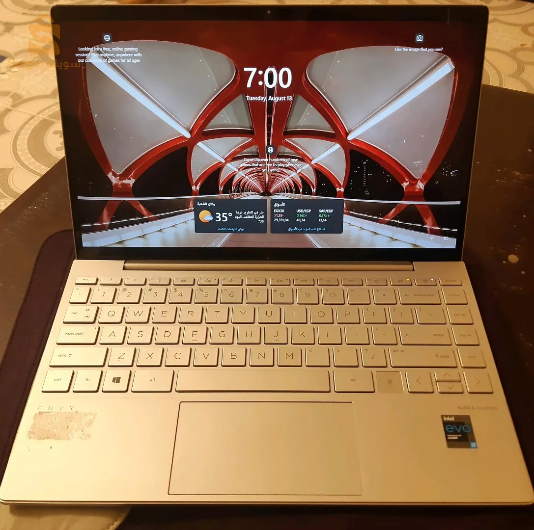 pc hp envy13 tactille i7 11eme