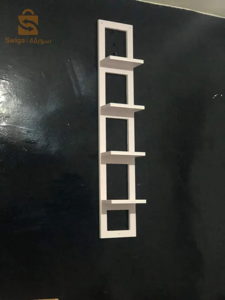 Décoration Intérieure Moderne - Étagère à Quatre Niveaux Facile à Assembler"