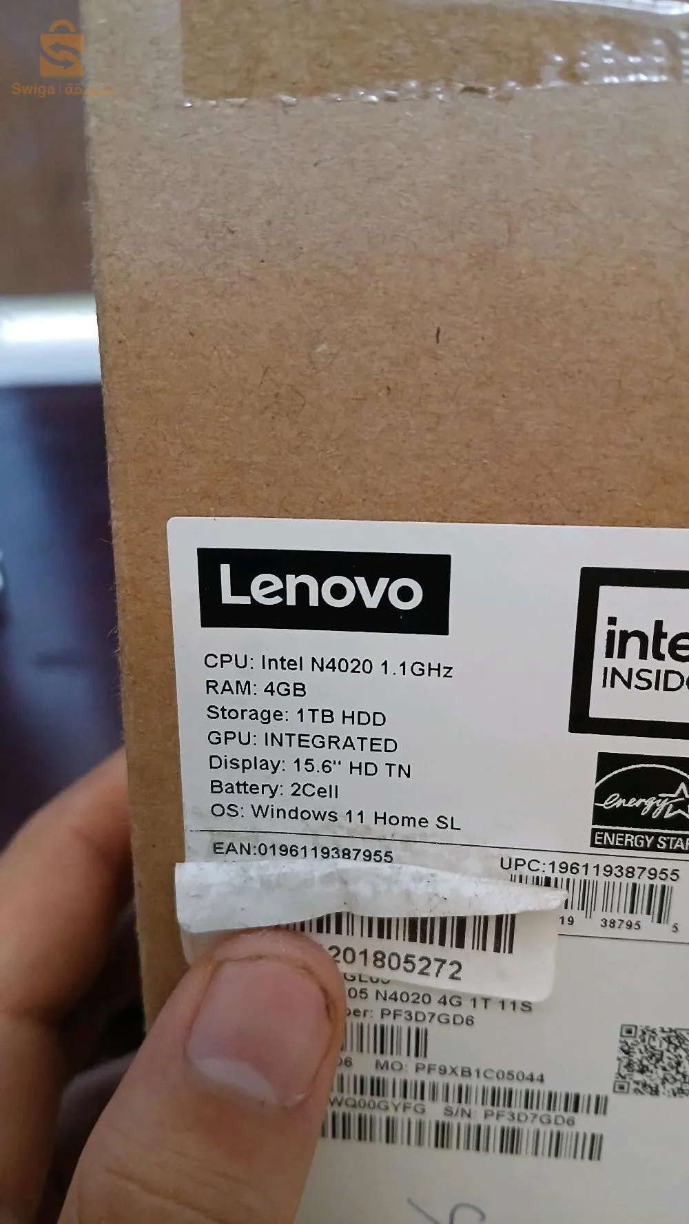 lenovo ideapad 3 15igl05