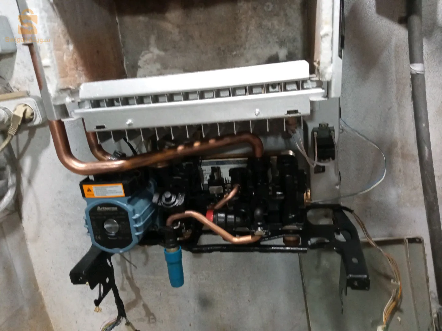 تصليح المراجل الحائطية والارضية