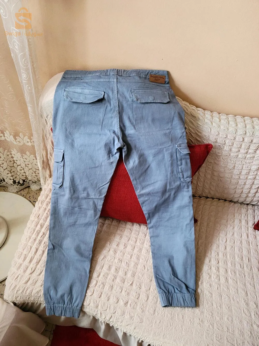 Pantalon jeans homme la classe style cargo la taille M 32 33