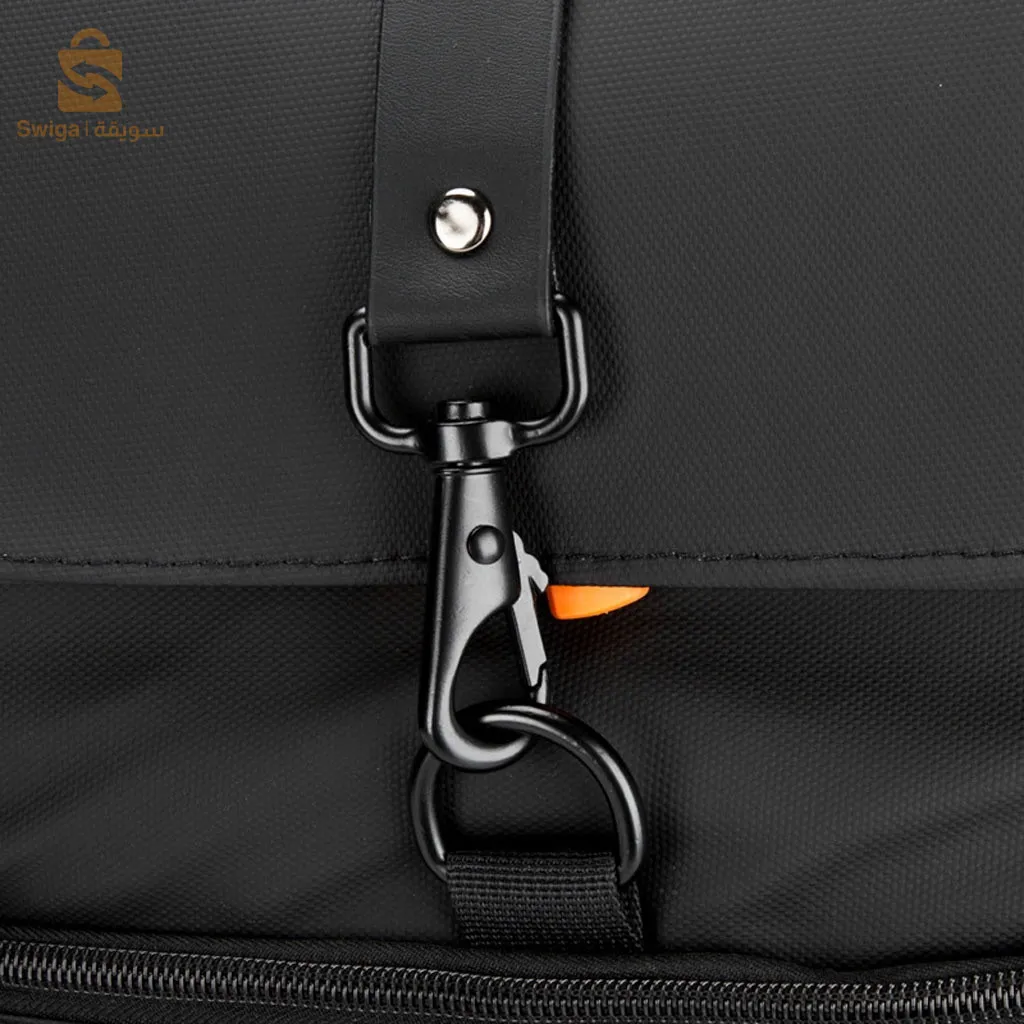 Unisex Elegant and Trendy Waterproof Business Bag - Black