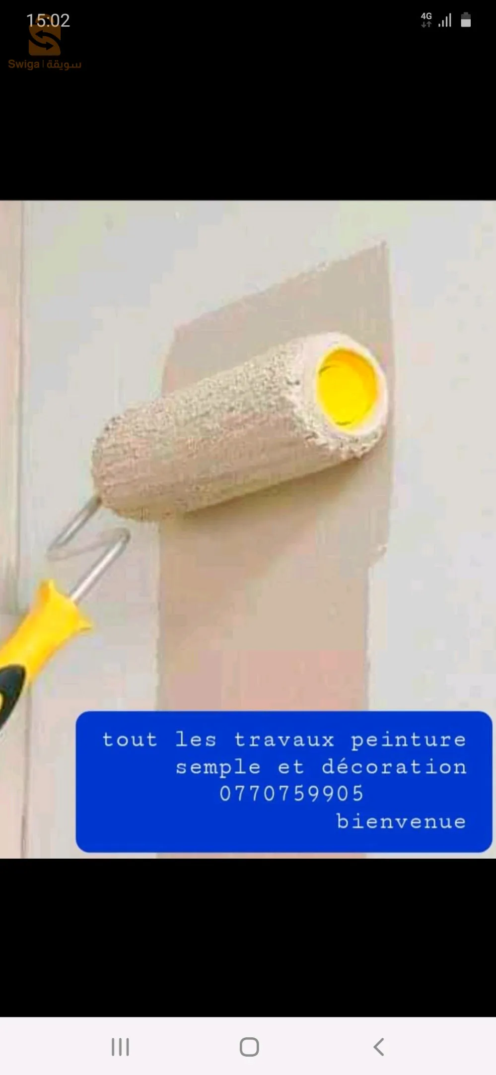peintre professionel