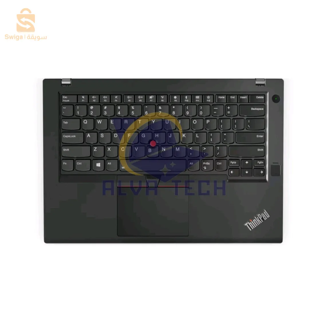 حاسوب محمول لونوفو جيل سابع بمعالج i7 بشاشة تعمل باللمس مع بطاريتين و شاحن أصلي