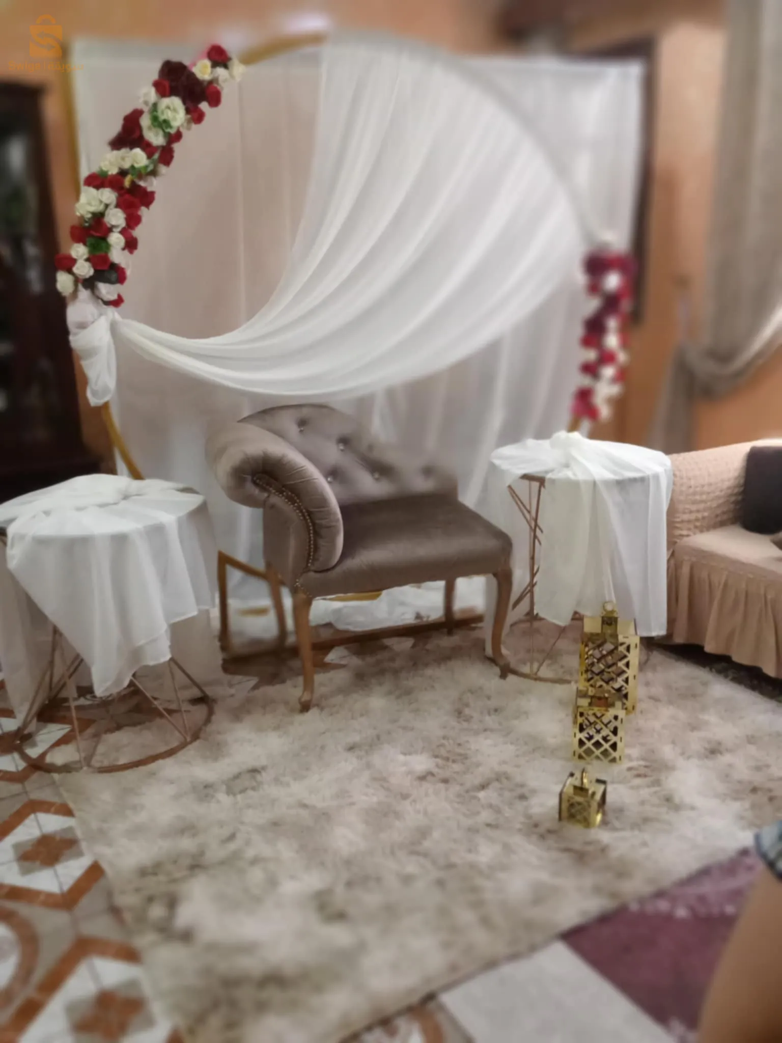 ديكور للافراح و المناسبات و لعياد الميلاد عقيقة