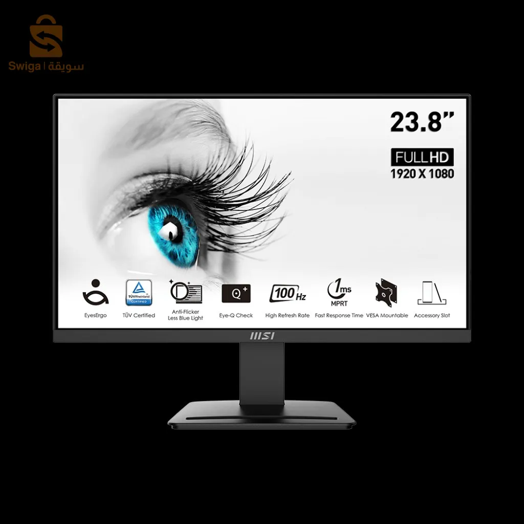 شاشة كومبيوتر  جايمينغ  MSI PRO MP2412 ( 24 ” / VA / 100hz / 1ms