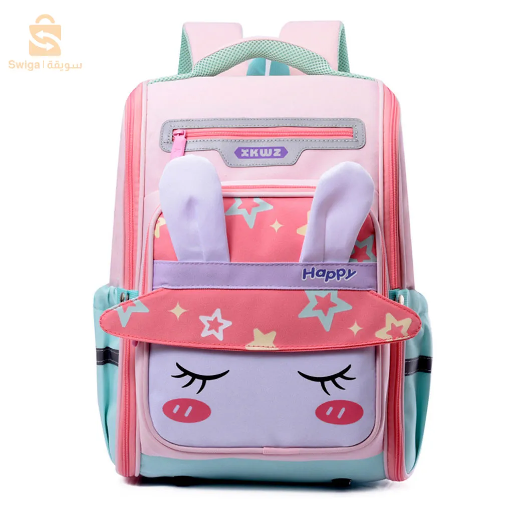 حقيبة ظهر مدرسية للأطفال دينو لتقويم العظام ومريحة$👍