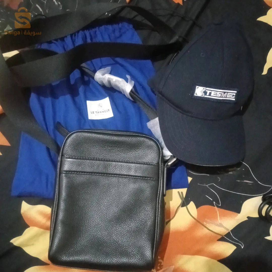 Sacoche véritable cuir