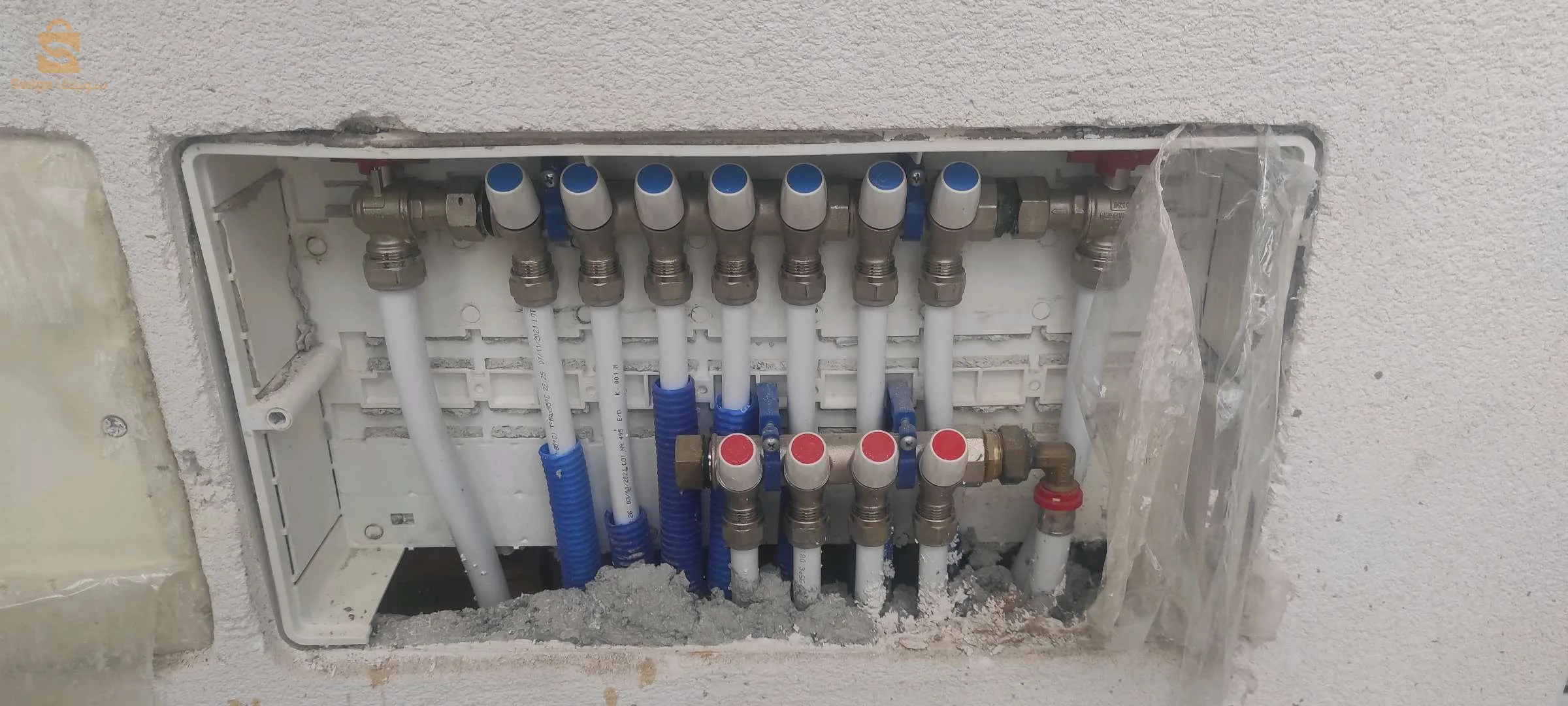 تركيب الصحي والغاز