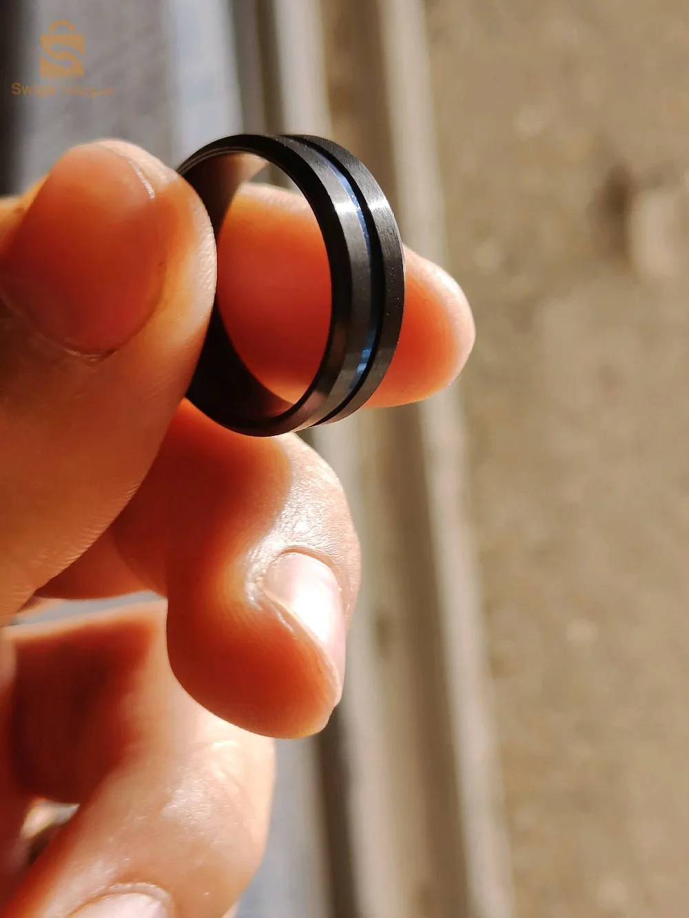bague homme inoxydable