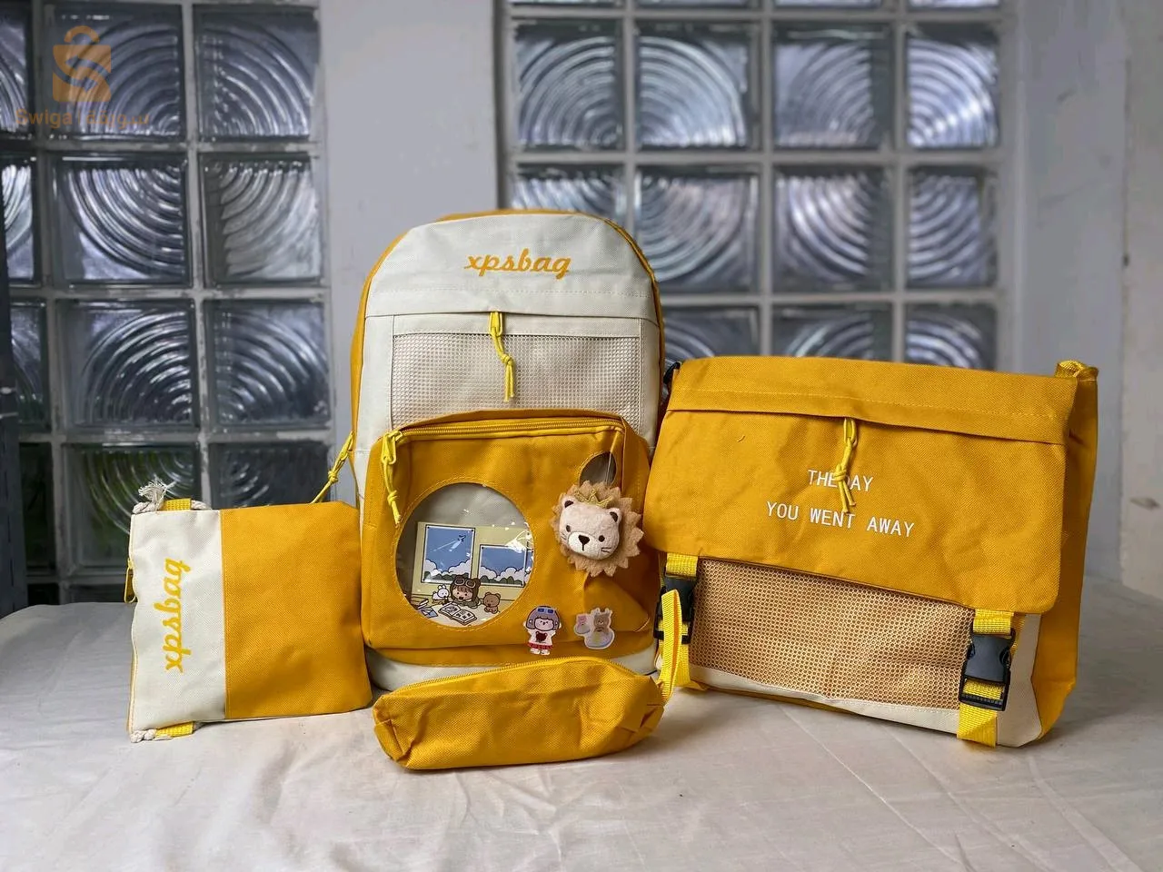sac à dos scolaire 4 PCS حقيبة مدرسية بنات