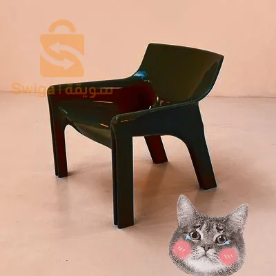 Sièges et coiffeuse italiens antiques en résine solide et durable