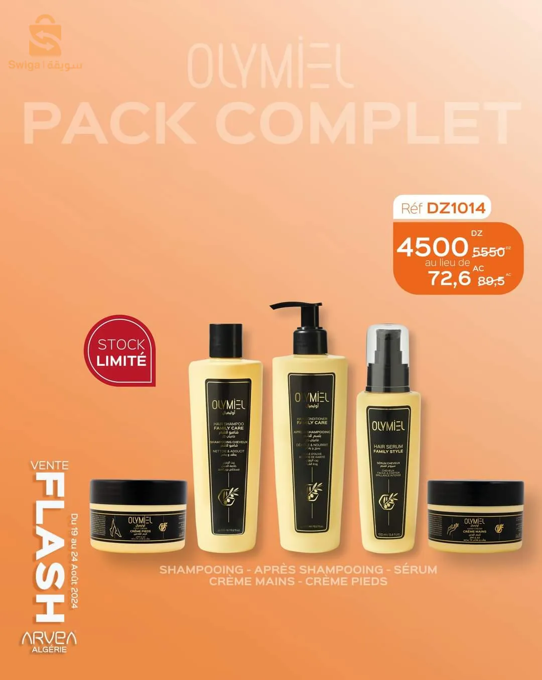 Big discounts on our natural and original products