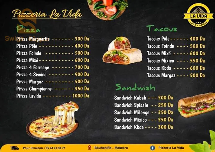 Design and print menus